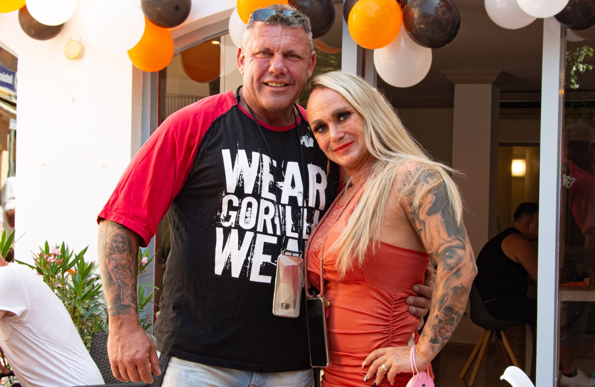 Andreas und Caro Robens beim Opening vom Iron Diner in Cala Millor