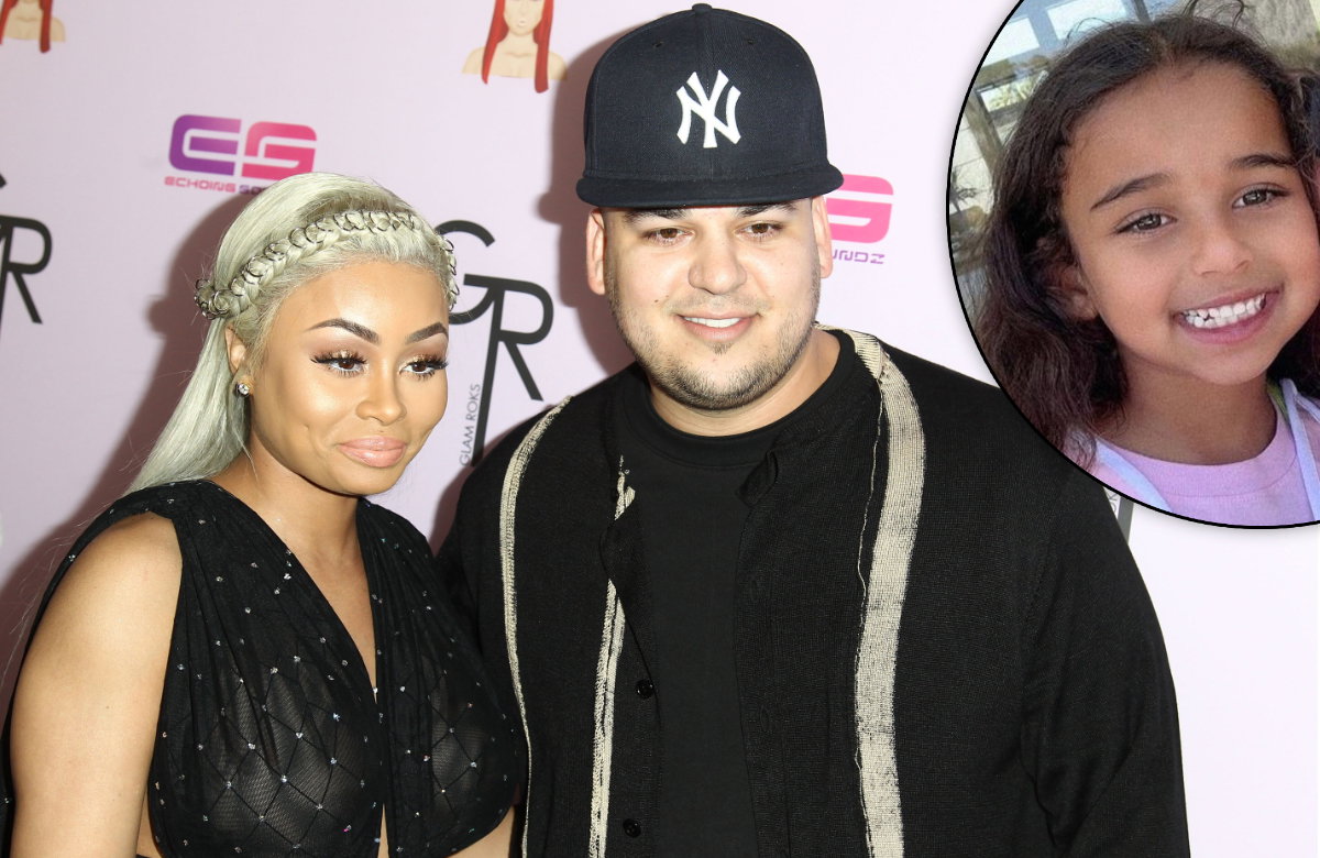 Blac Chyna und Robert Kardashian Jr. und Tochter Dream