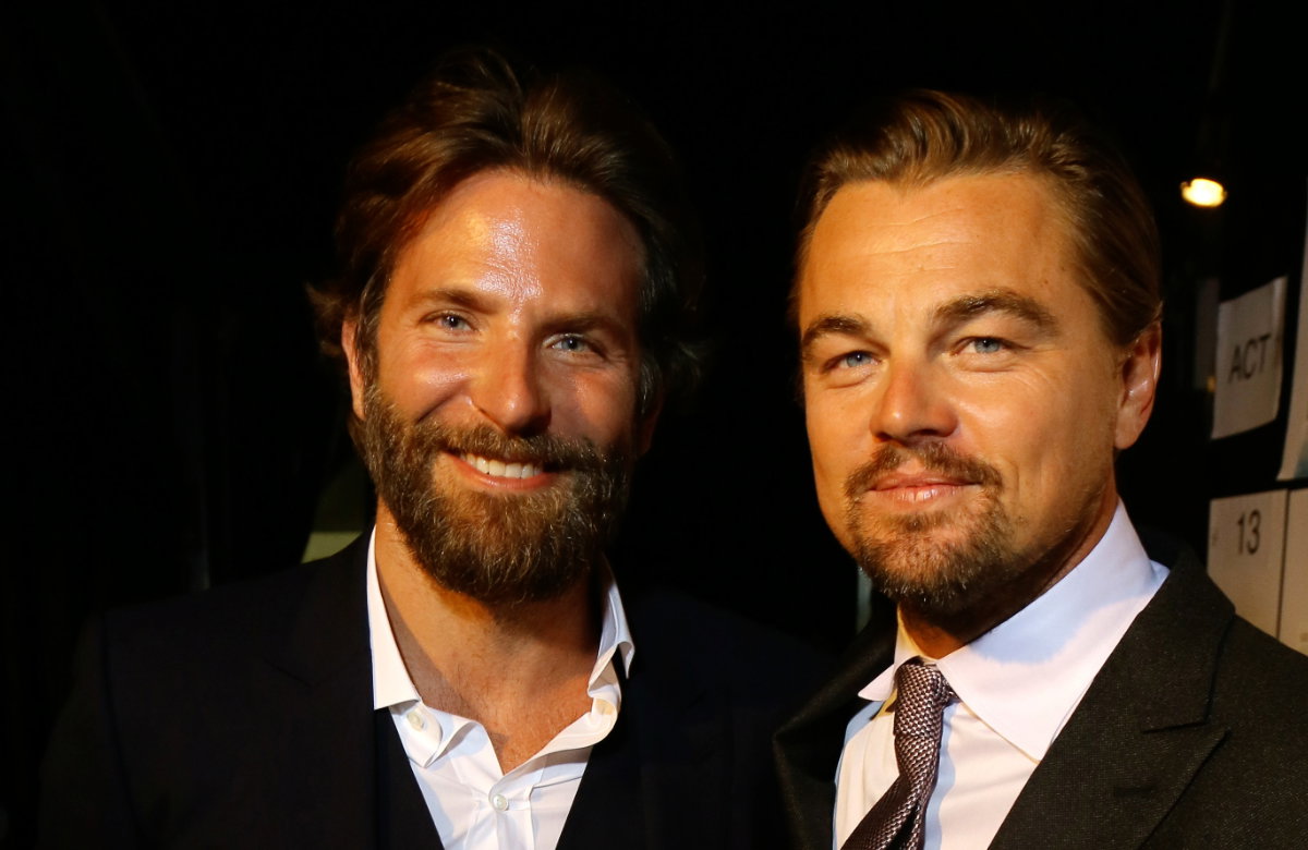 Bradley Cooper und Leonardo DiCaprio.