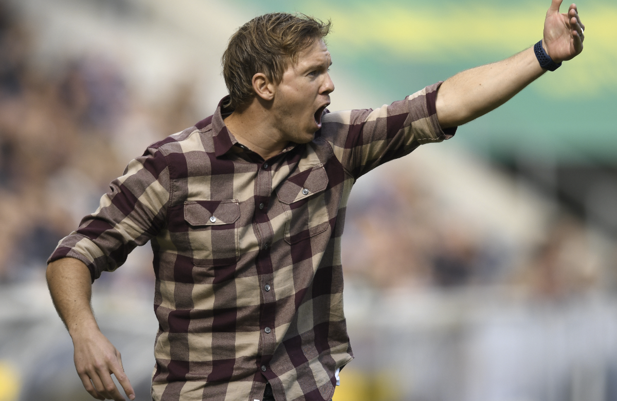 Fußball-Bundestrainer Julian Nagelsmann in Holzfällerhemd
