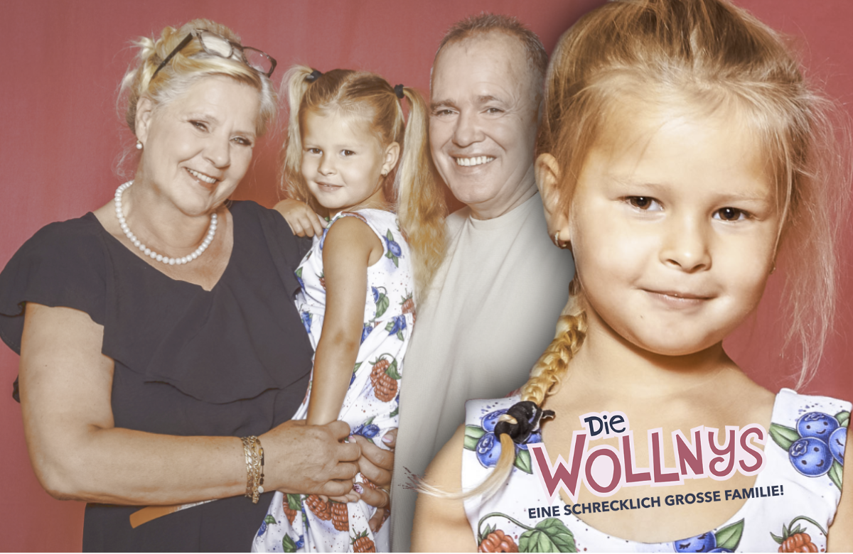 Die Wollnys: Cataleya "Püppi" mit Harald und Silvia