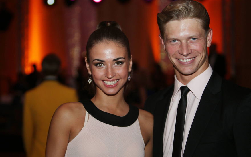 Ekaterina Leonova und Paul Lorenz im September 2013