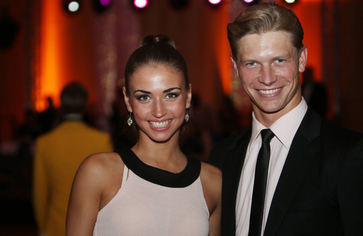 Ekaterina Leonova und Paul Lorenz im September 2013