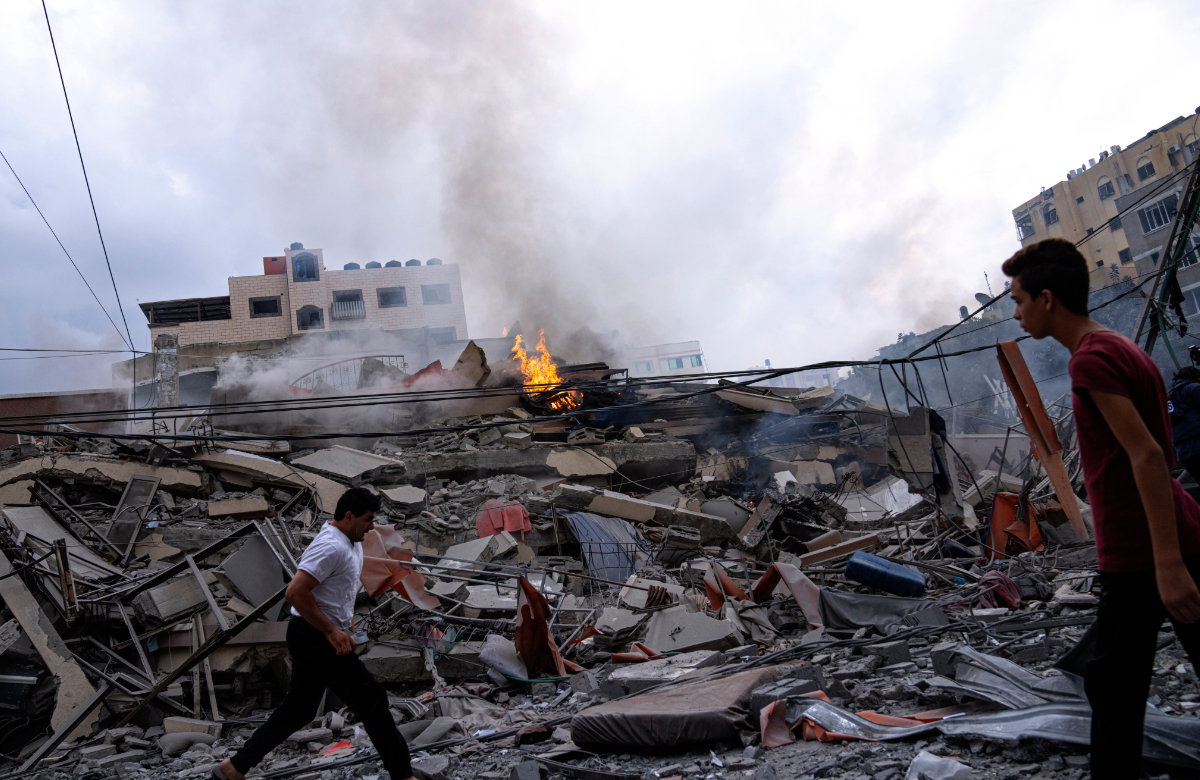 Angriffe am Gazastreifen.