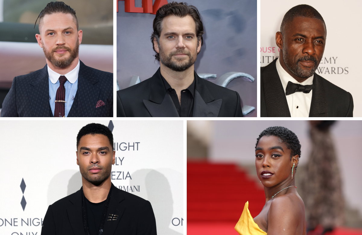 Tom Hardy, Henry Cavill, Idris Elba, Rege-Jean Page und Lashana Lynch