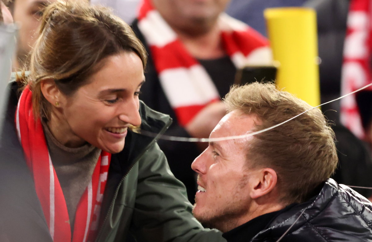 Julian Nagelsmann und Lena Wurzenberger