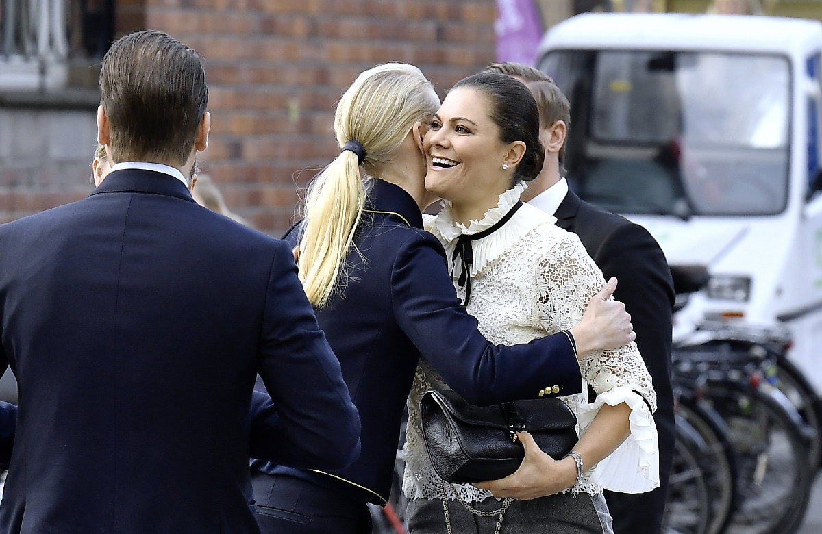 Karolin A. Johansson und Prinzessin Victoria.