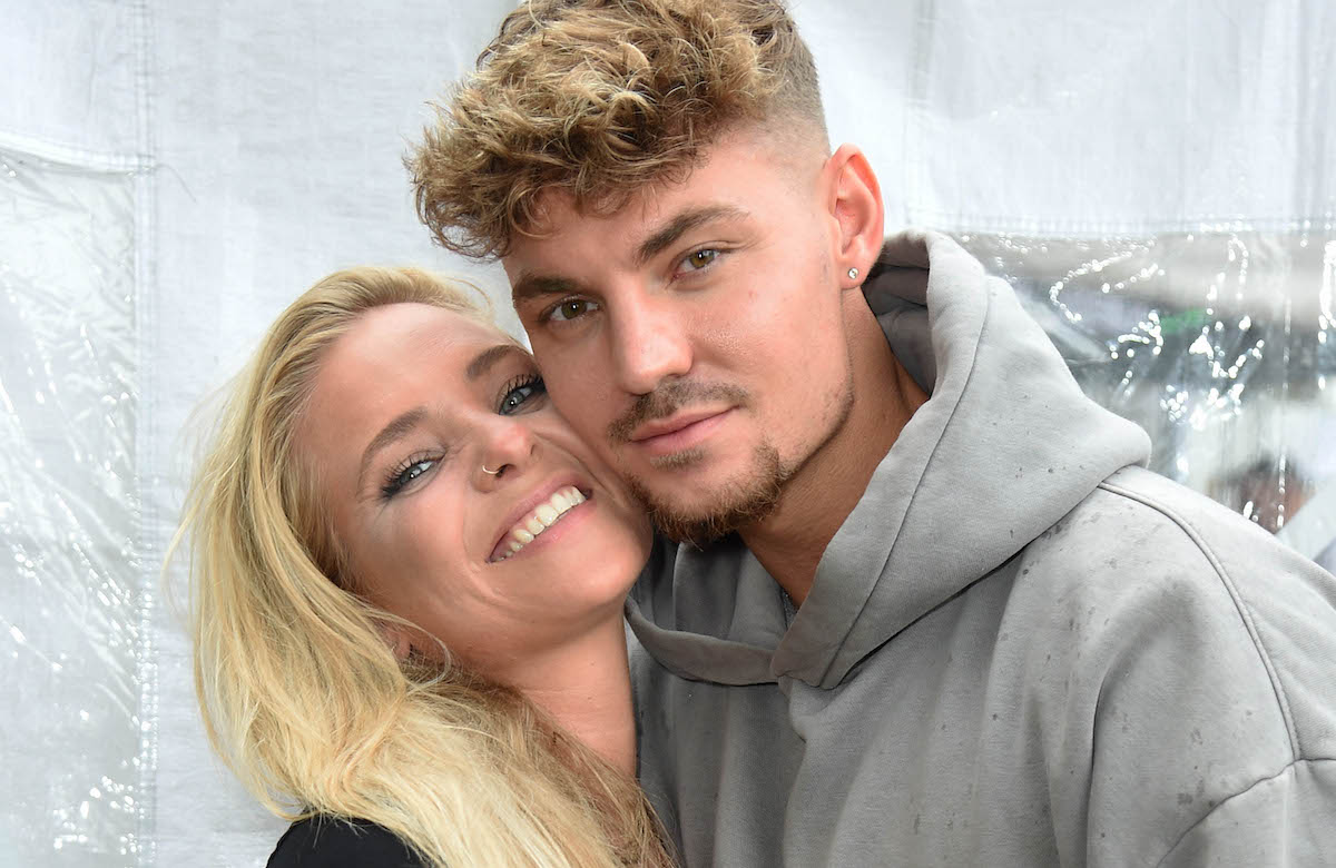 Karsten Walter und Marina Marx eng miteinander