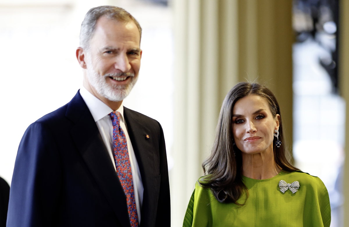 König Felipe und Königin Letizia von Spanien.