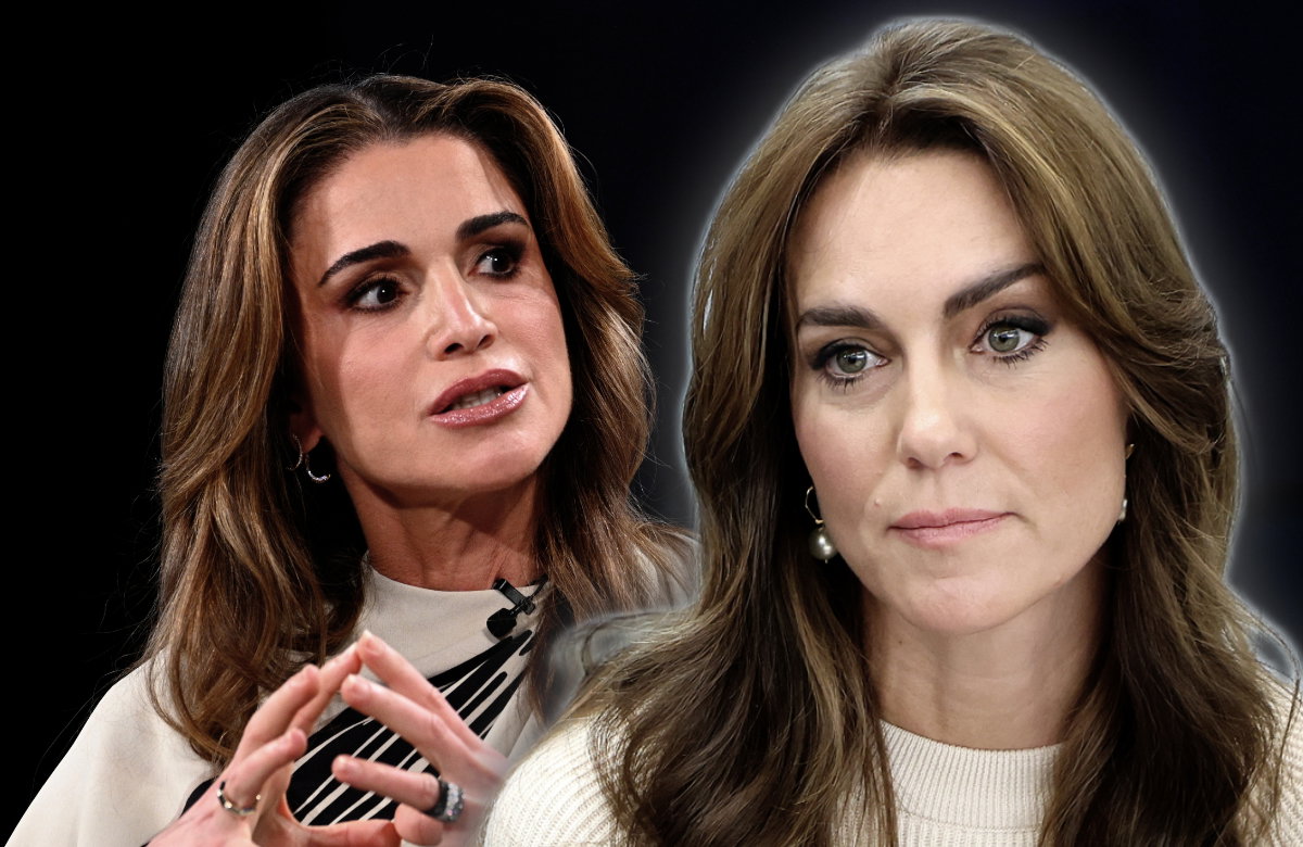 Königin Rania von Jordanien und Prinzessin Kate.
