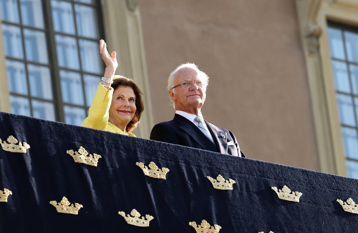 Königin Silvia und Königin Carl Gustaf von Schweden.