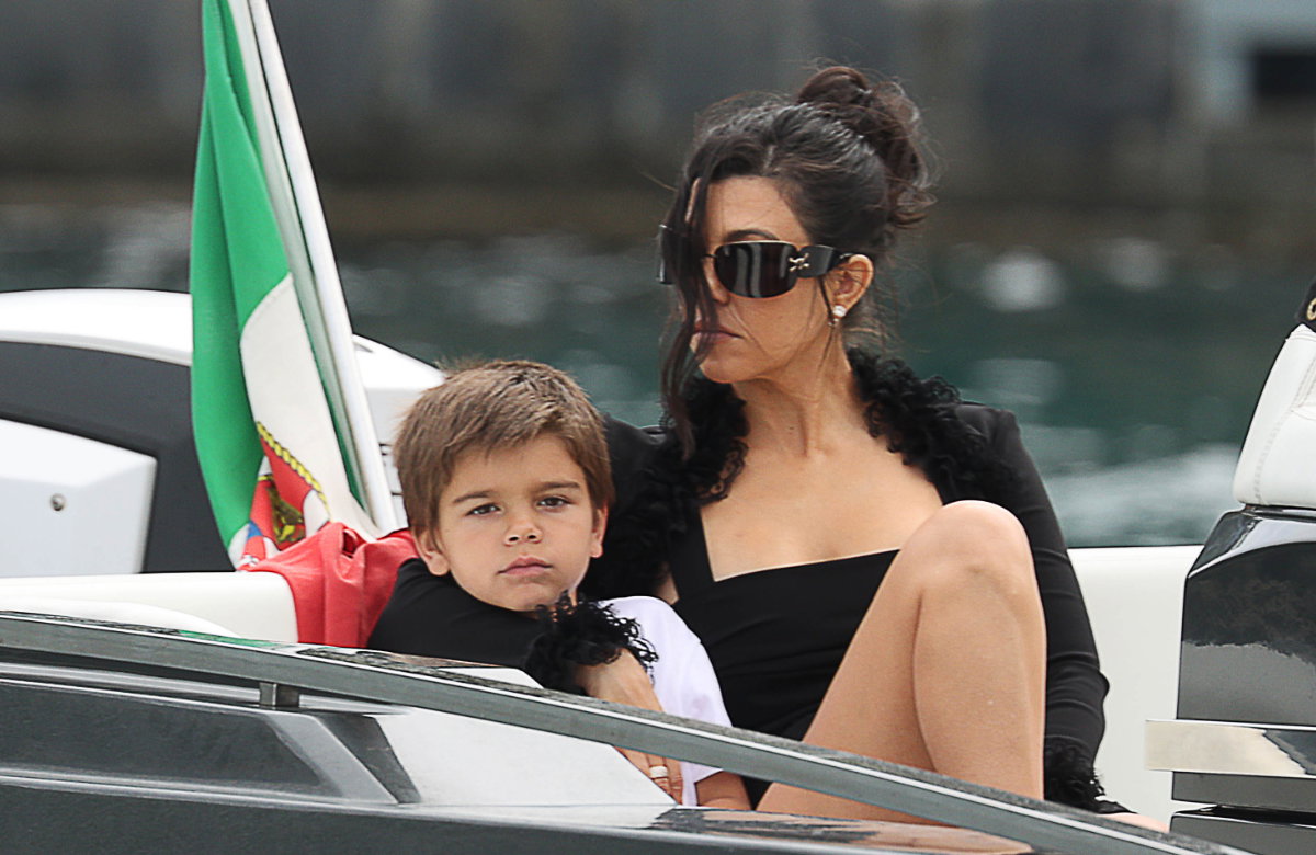 Kourtney Kardashian mit Sohn Reign Disick