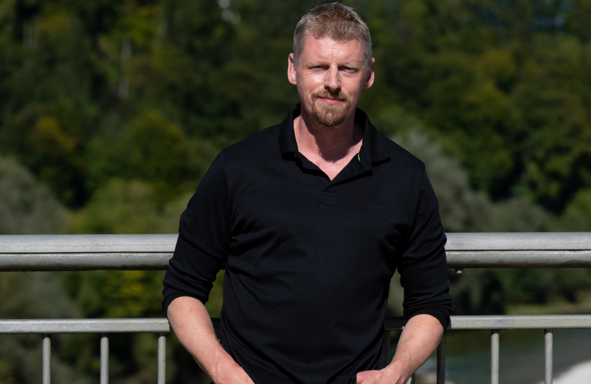 Martin Gruber beim "SOKO Wien"-Pressetermin