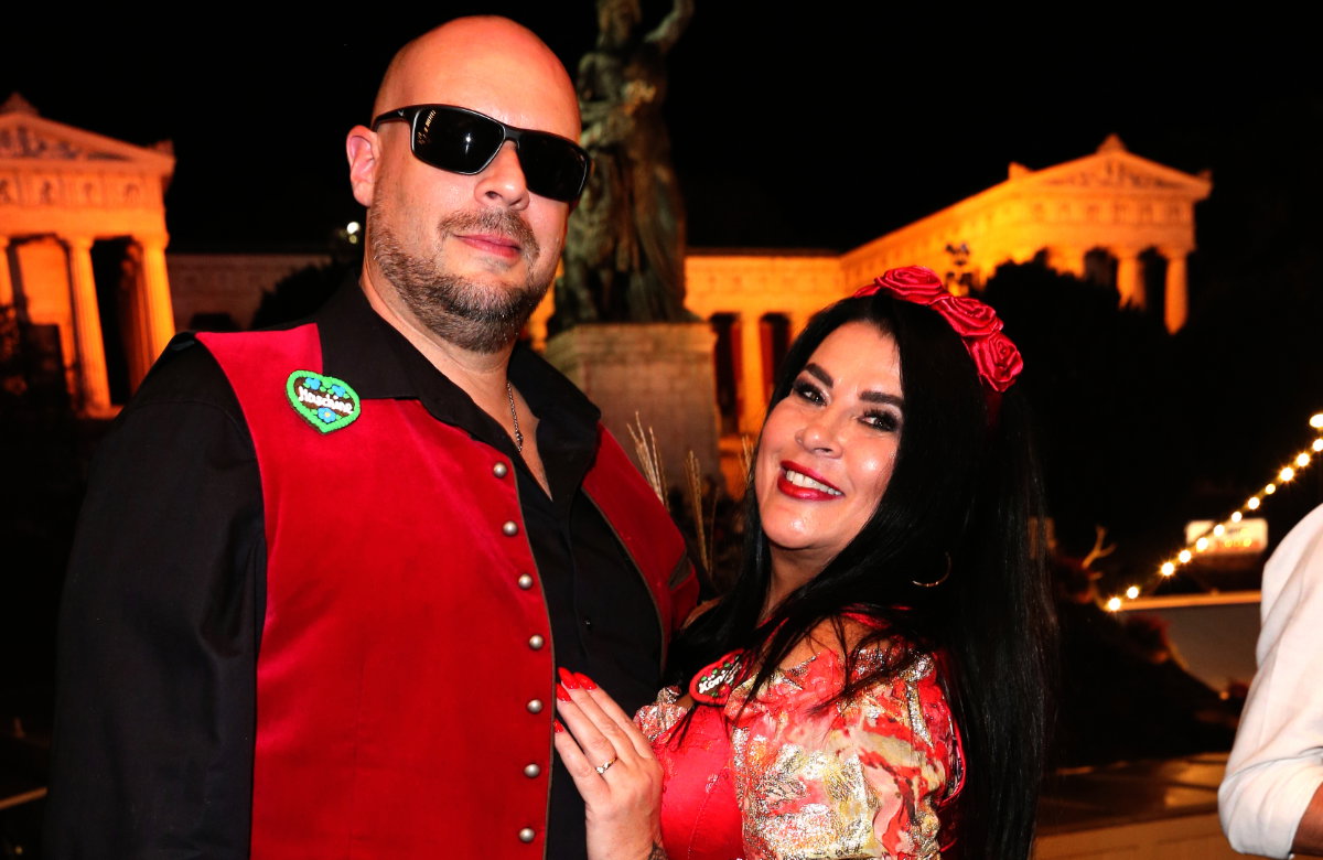 Mr. T und Iris Klein auf dem Oktober Fest.