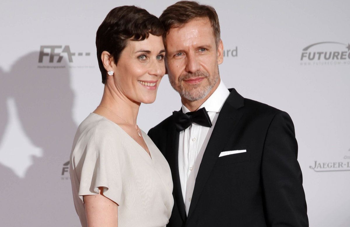 Nina Kunzendorf mit ihrem Freund Stefan Kornatz