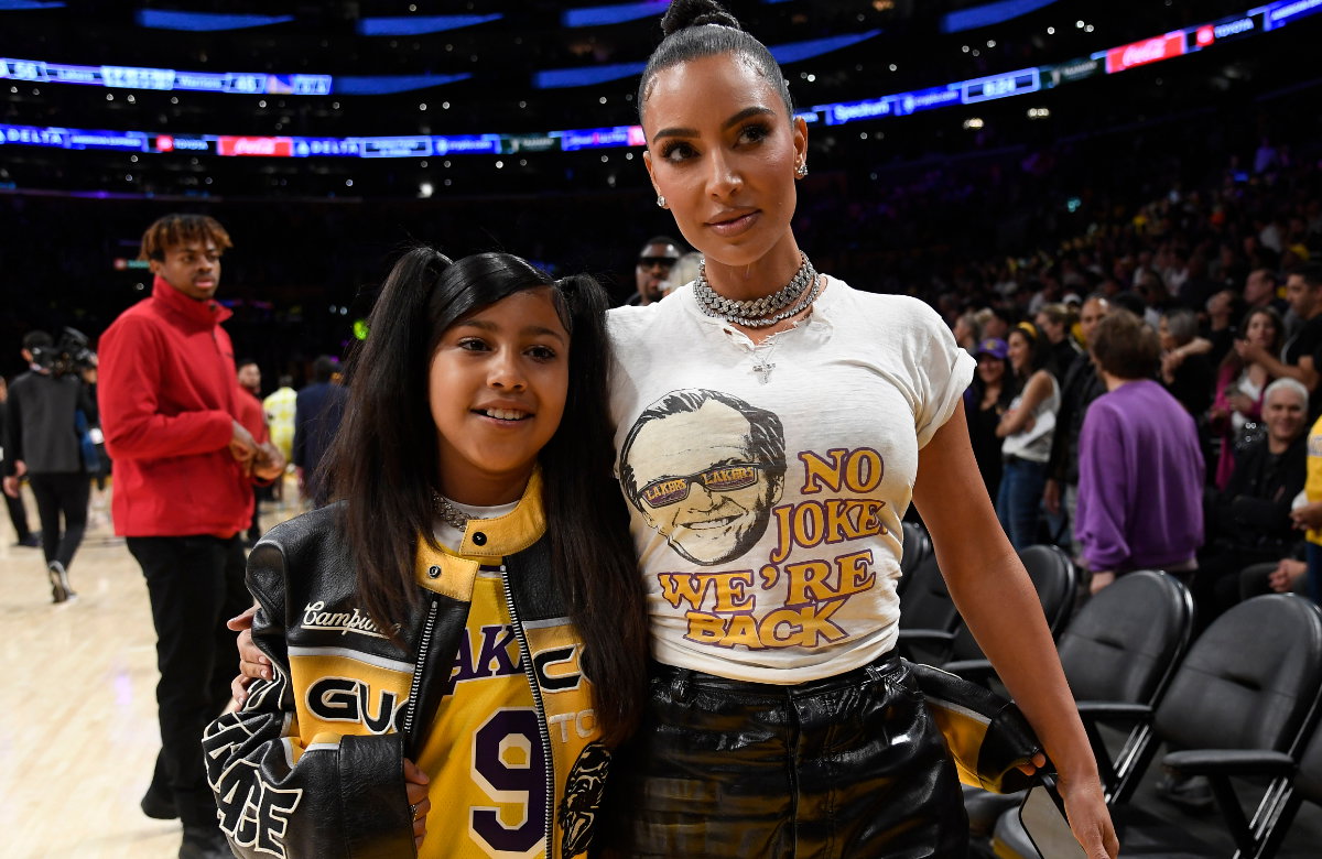 Kim Kardashian und Tochter North West