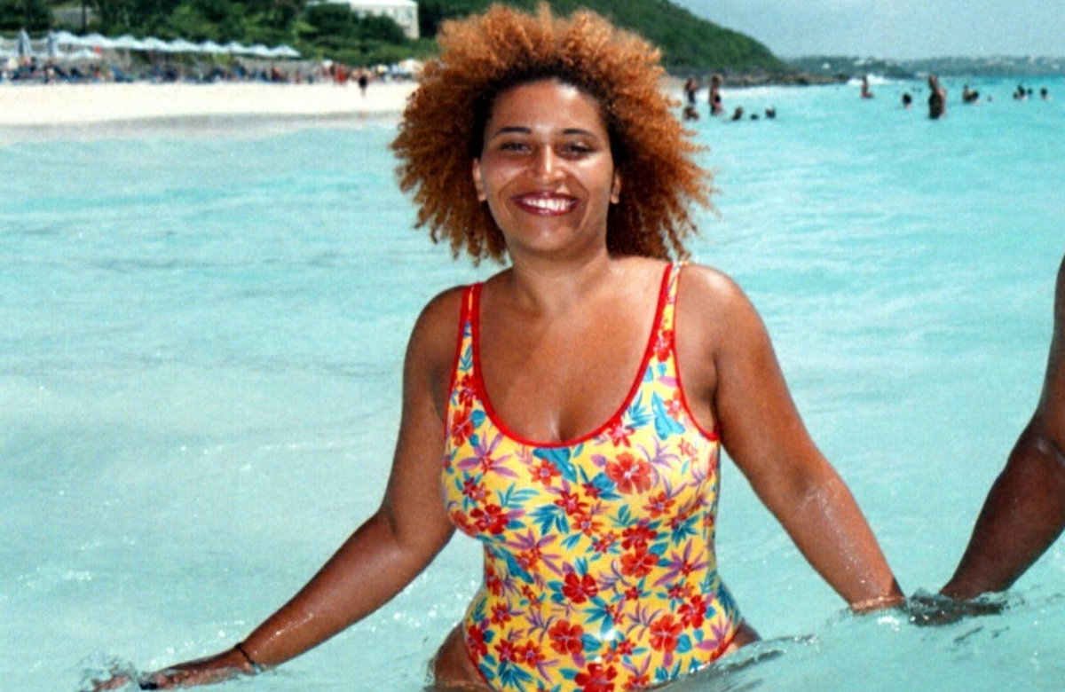 Patricia Blanco im Urlaub im August 1998