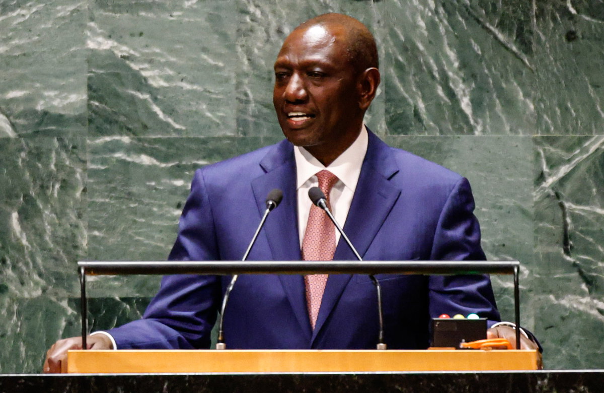 William Ruto, Präsident Kenias.