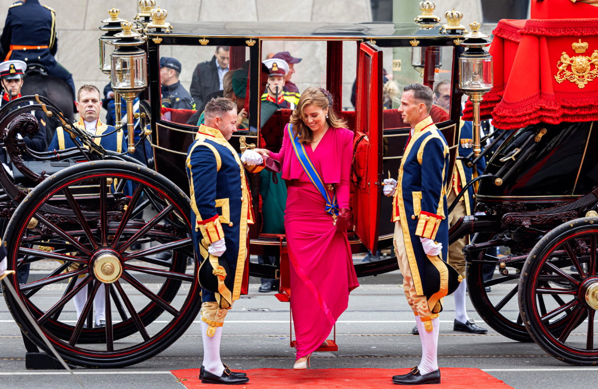 Prinzessin Alexia der Niederlande am Nationalfeiertag.
