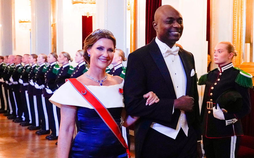 Prinzessin Märtha Lousie und ihr Verlobter Durek Verett.