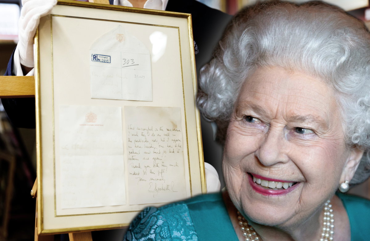 Queen Elizabeth II. und ihre Briefe.