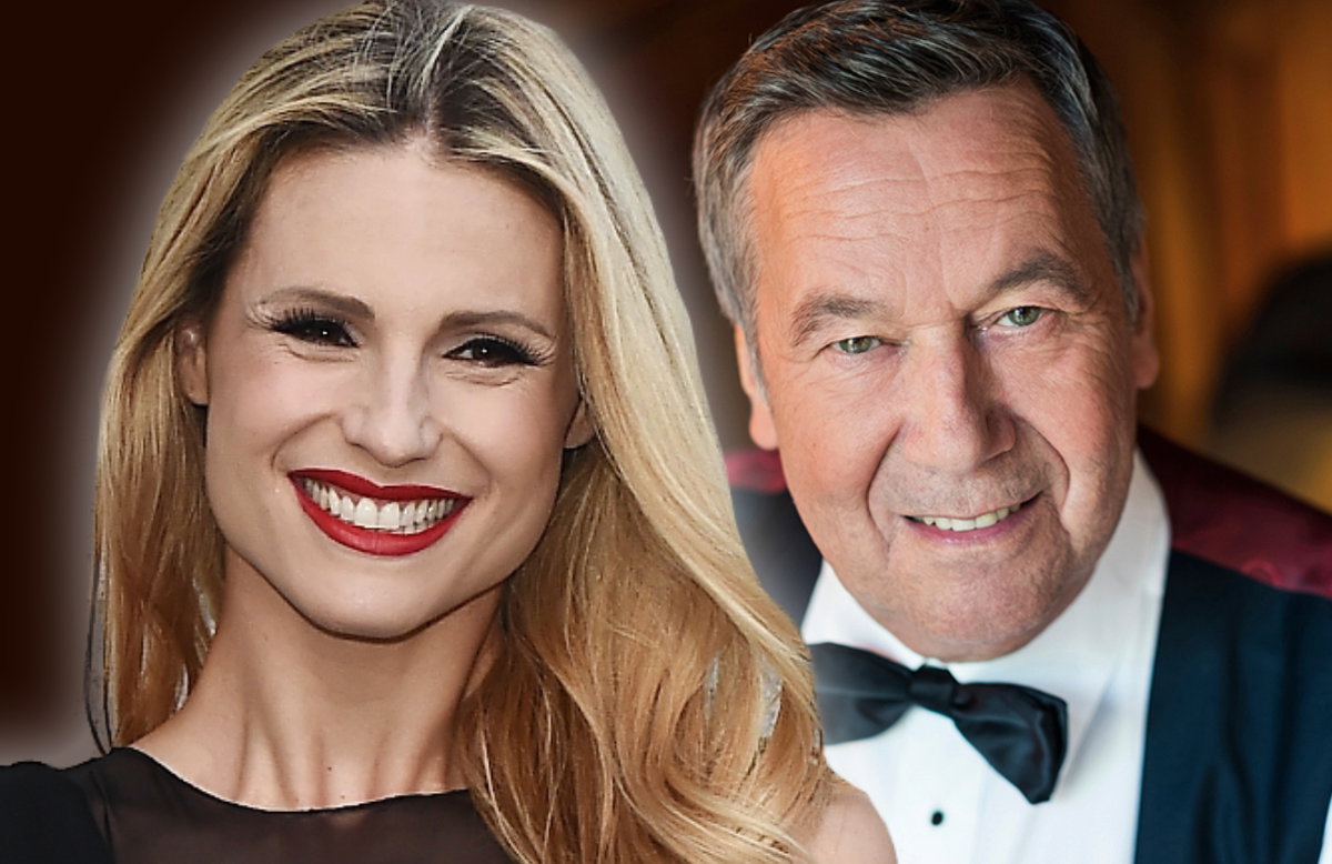 Collage Roland Kaiser und Michelle Hunziker