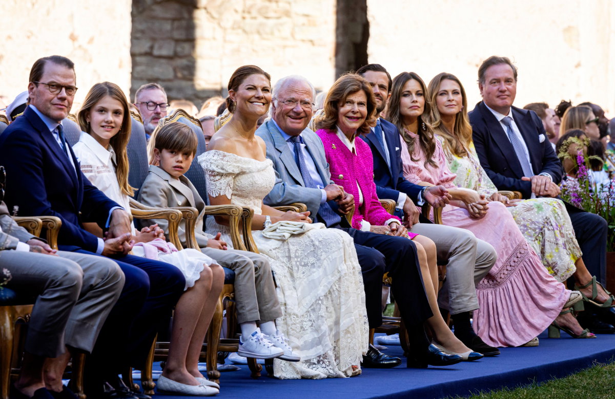 Die schwedische Königsfamilie.