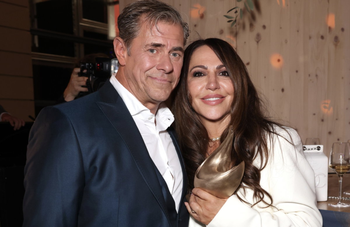 Simone Thomalla und ihr Ex-Freund Sven Martinek bei der Goldenen Henne 2023.