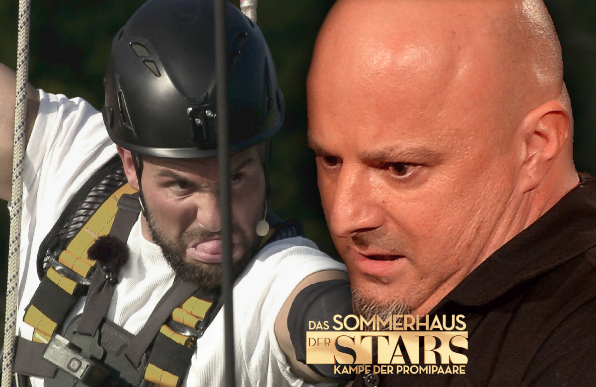 Montage: Detlef Steves ernst - im Hintergrund Maurice Dziwak