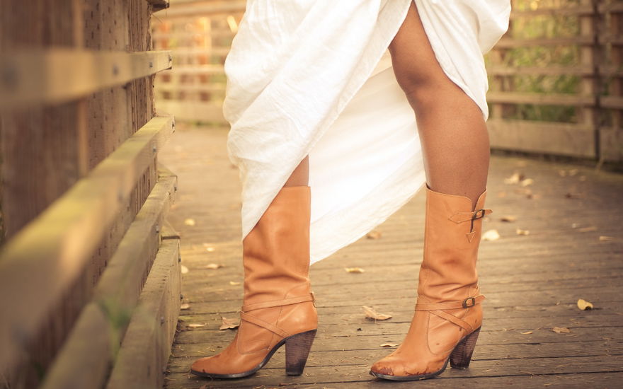 Stiefel für dicke Waden