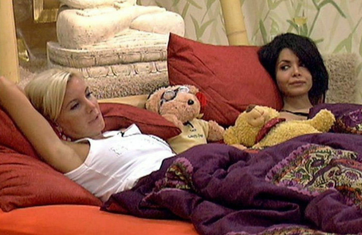 Tatjana Gsell und Kader Loth bei "Big Brother" 2004