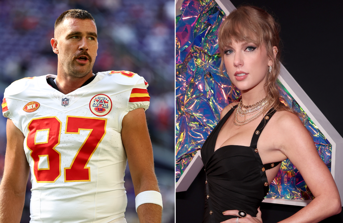 Travis Kelce und Taylor Swift, Collage