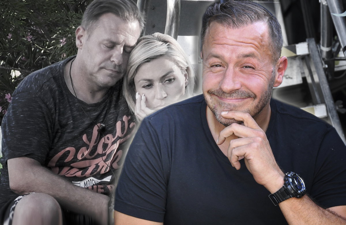 Willi Herren mit Jasmin Herren im "Sommerhaus"