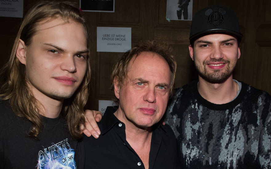 Wilson Gonzalez, Uwe und Jimi Blue Ochsenknecht