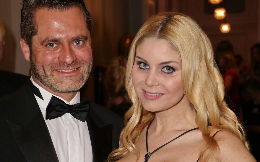 Yvonne Woelke mit ihrem Ehemann Stephan K.