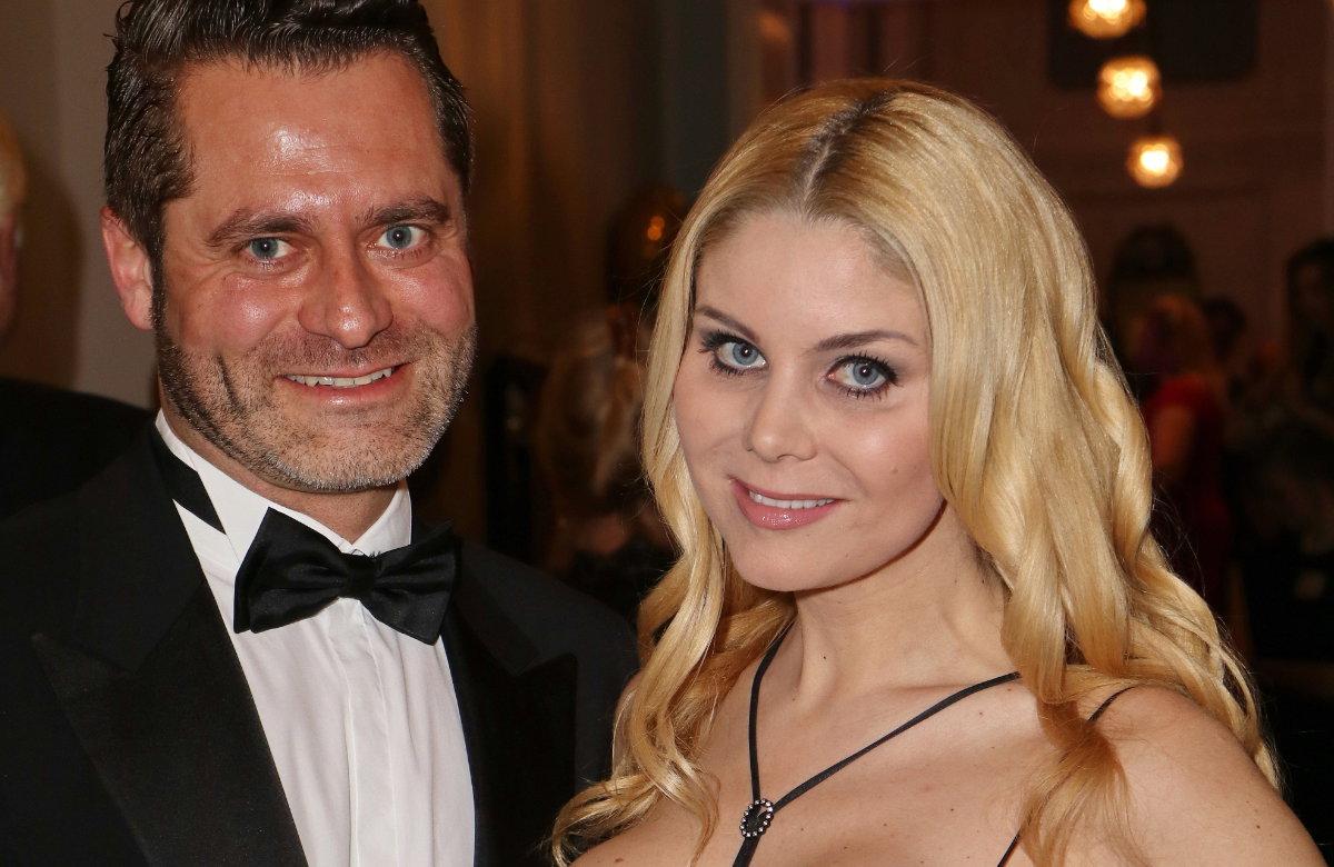 Yvonne Woelke mit ihrem Ehemann Stephan K.