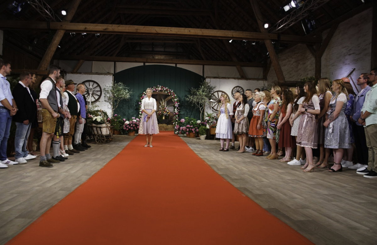 Scheunenfest Staffel 19. von "Bauer sucht Frau".