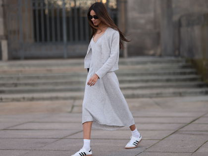 Herbst-Trend 2023: Bei H&M geht ein Cardigan-Kleid durch die Decke