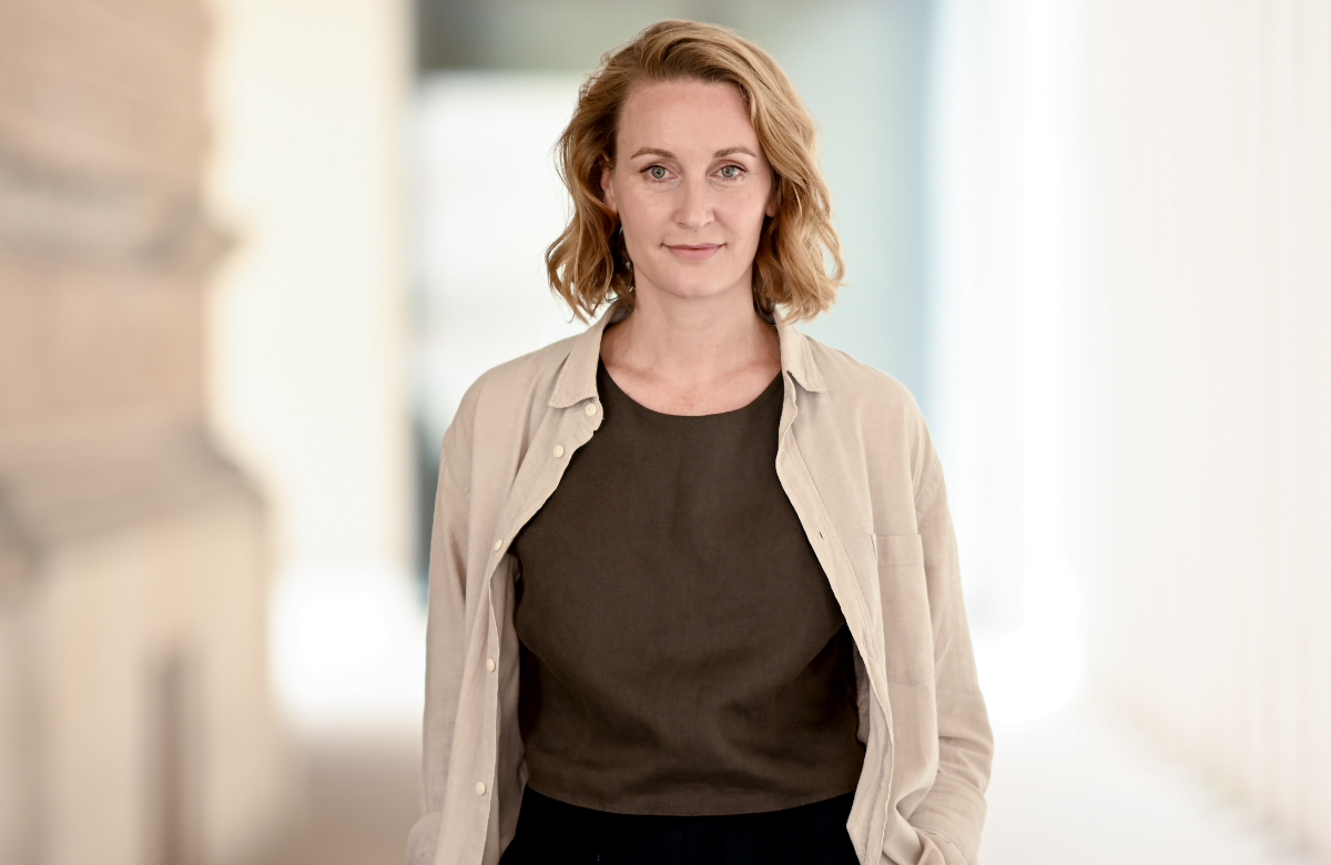 Christina Athenstädt beim Fototermin für "Die Heiland"