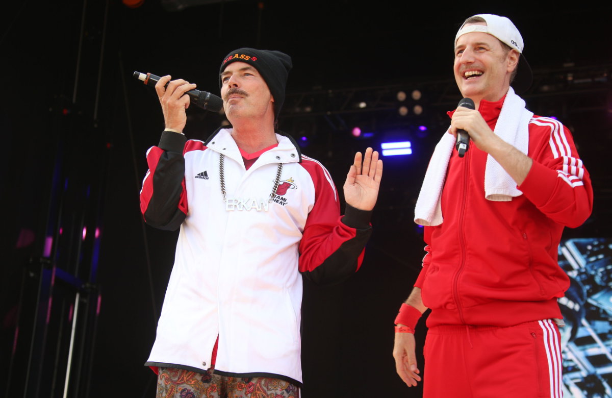 Erkan und Stefan bei der "90s Supershow" in Hamburg 2022