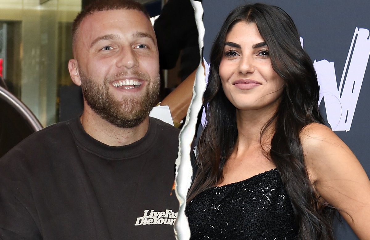 Filip Pavlovic und Yeliz Koc mit Riss in der Mitte