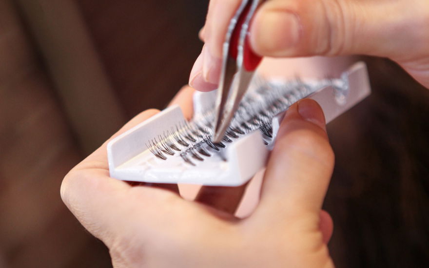 Wimpernextensions selbst machen