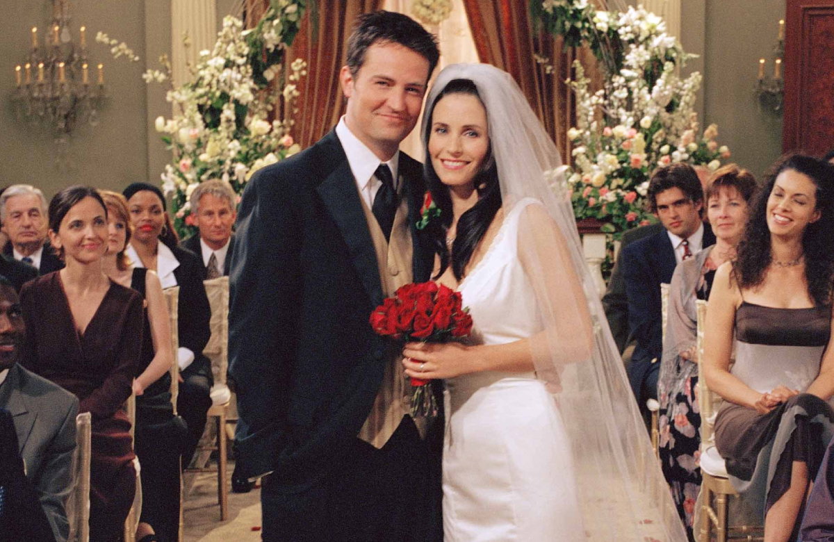 Chandler und Monica heiraten in "Friends"