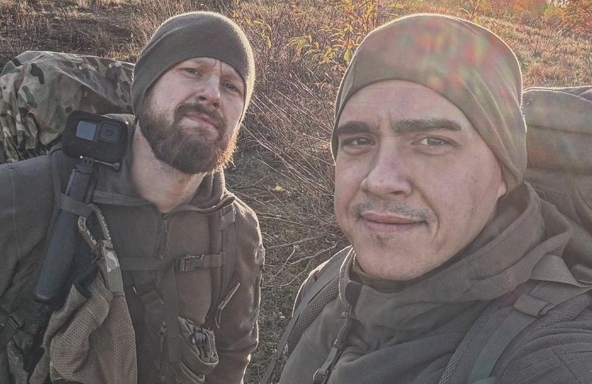 Fritz Meinecke und Survival Mattin in der Wildnis