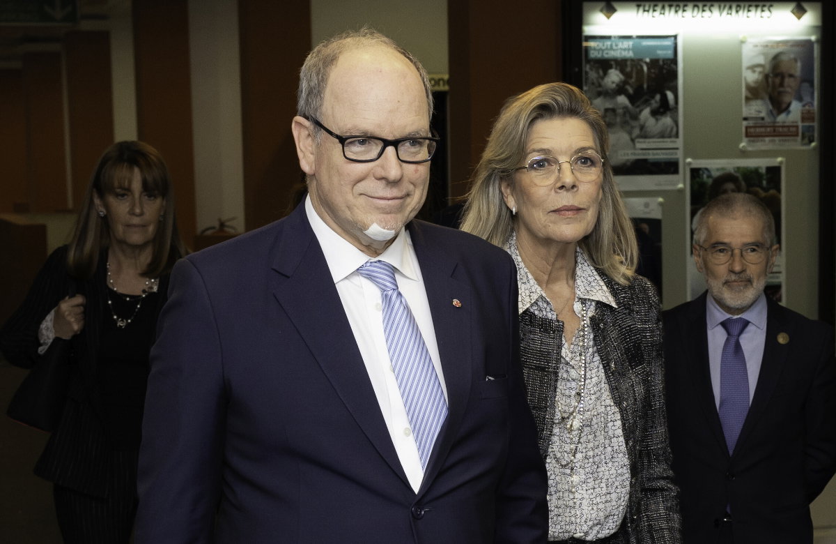 Fürst Albert II. und seine Schwester Prinzessin Caroline.