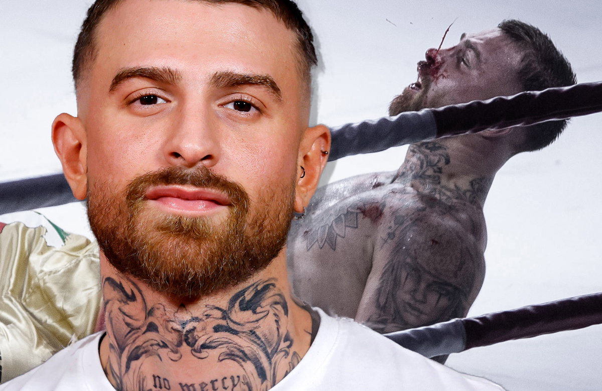 Gigi Birofio mit blutiger Nase bei "Fame Fighting"