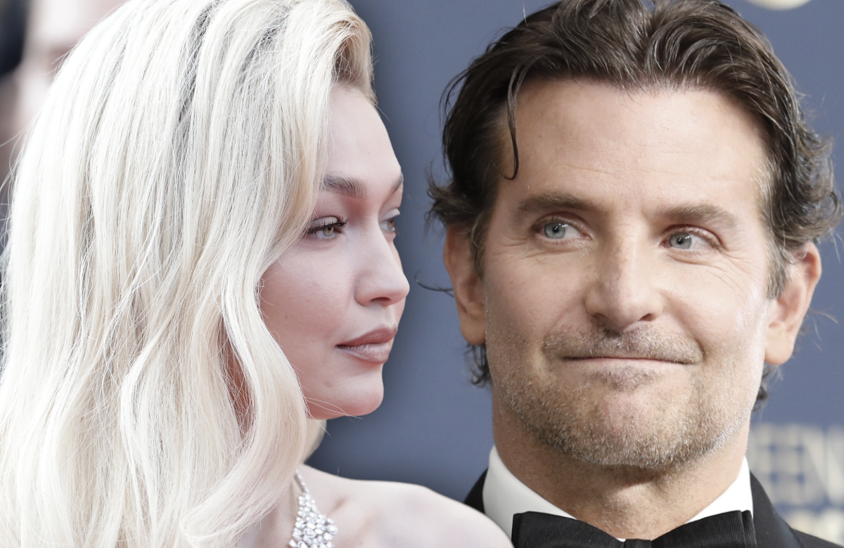 Gigi Hadid und Bradley Cooper schauen ernst
