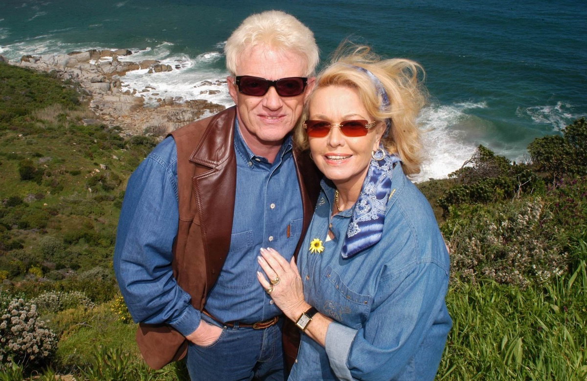 Heino und Hannelore vor Atlantischen Ozean