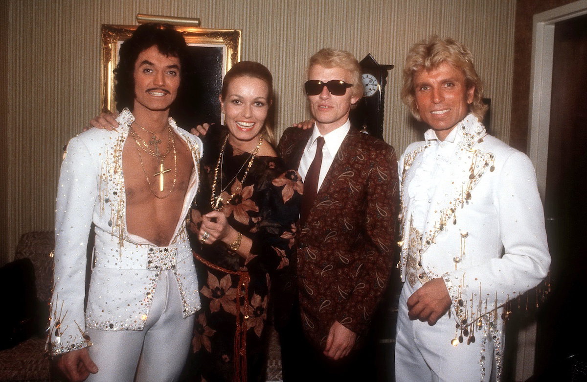 Heino und Hannelore zusammen mit Siegfried und Roy