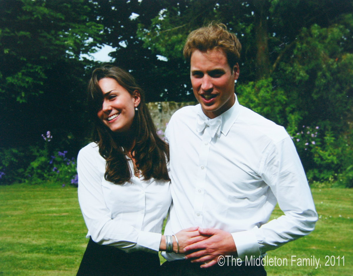 William und Kate an der Universität